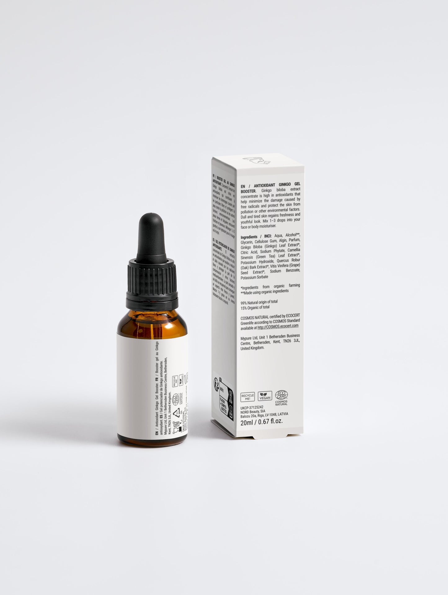 Antioxidant Age Defying Ginkgo Gel Booster
